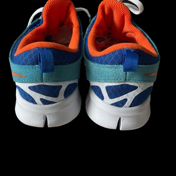 Nike Women's Free Run 2 Light Photo Blue Orange Midnight SZ/7 - Picture 5 of 14